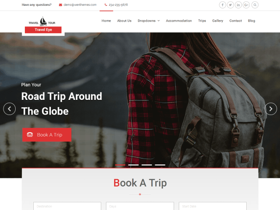 10 best free travel blog WordPress theme in 2021 | Travel Eye