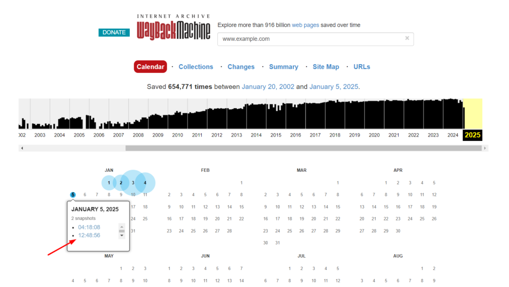 How to Find Archived Website Content on the Wayback Machine