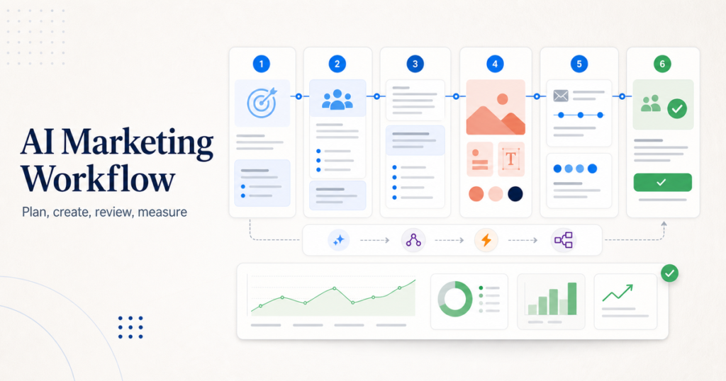How to Build an AI Marketing Workflow for Small Business