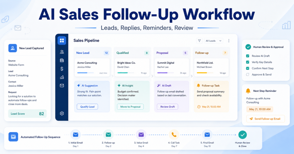 How to Build an AI Sales Follow-Up Workflow for Small Business