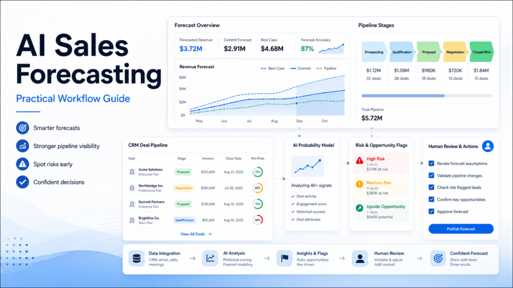 How to Use AI for Sales Forecasting
