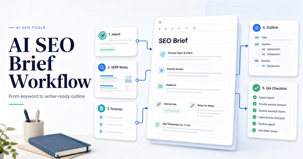 How to Build an AI SEO Content Brief Workflow