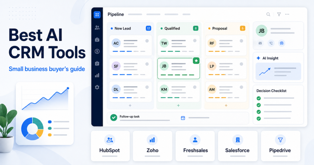 Best AI CRM Tools for Small Business: Plans and Buying Limits