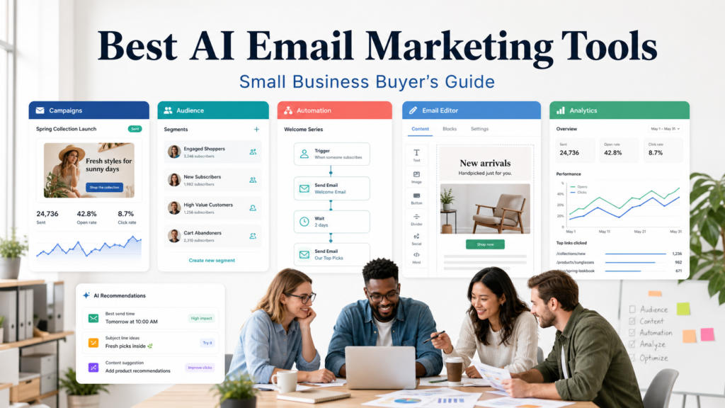 Best AI Email Marketing Tools for Small Business