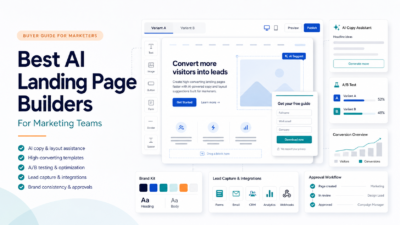 Best AI Landing Page Builders for Marketing Teams