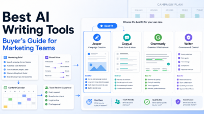 Best AI writing tools buyer guide comparison matrix