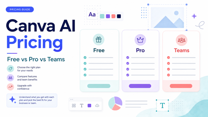 Canva AI Pricing Explained: Free vs Pro vs Teams