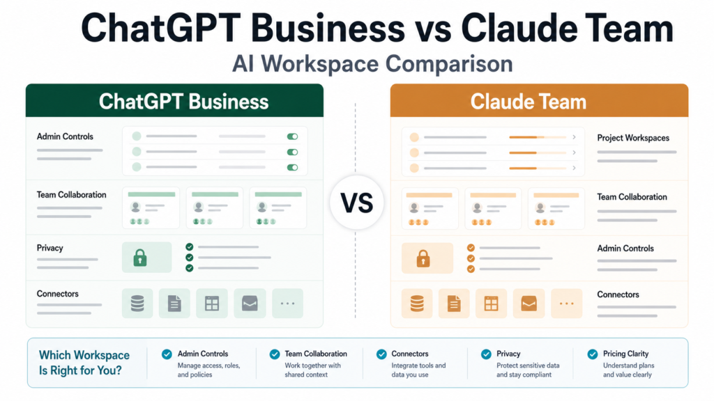 ChatGPT Business vs Claude Team: Which AI Workspace Fits Your Team?