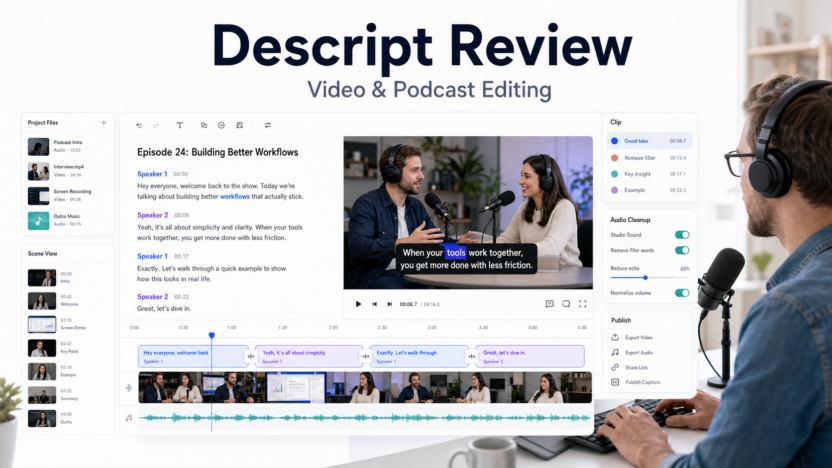 Descript Review: Is It Worth It for Video and Podcast Editing?