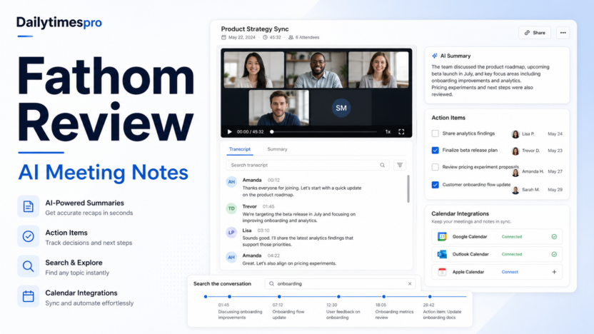 Fathom Review: Is It Worth It for Meeting Notes?