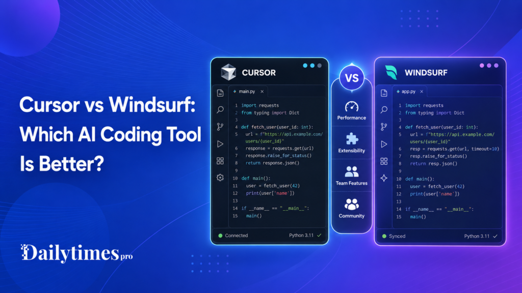 Cursor vs Windsurf: Features, Pricing, and Developer Workflows
