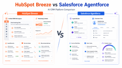 HubSpot Breeze vs Salesforce Agentforce: Which AI CRM Fits Your Business?