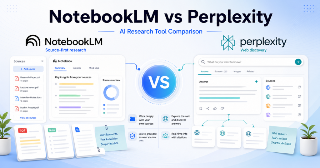 NotebookLM vs Perplexity: Which AI Research Tool Should You Use?