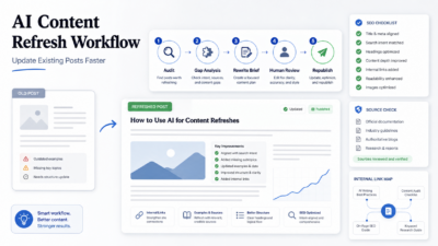 How to Use AI for Content Refreshes featured image