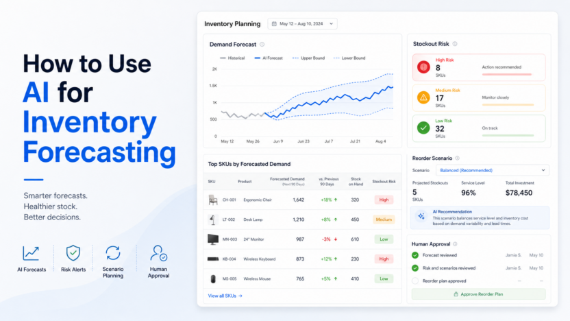 How to Use AI for Inventory Forecasting featured image