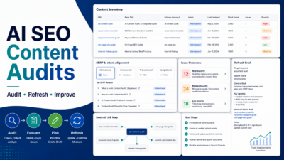How to Use AI for SEO Content Audits featured image