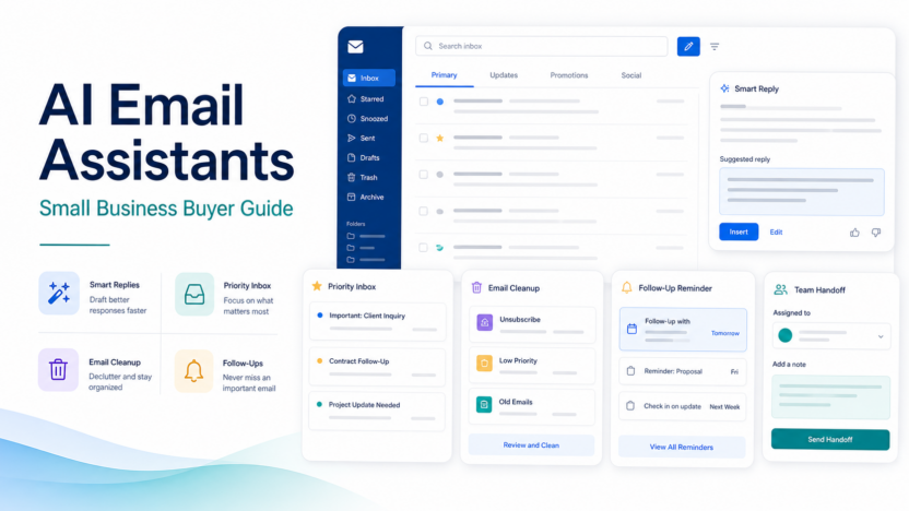 Featured image for Best AI Email Assistants for Small Business