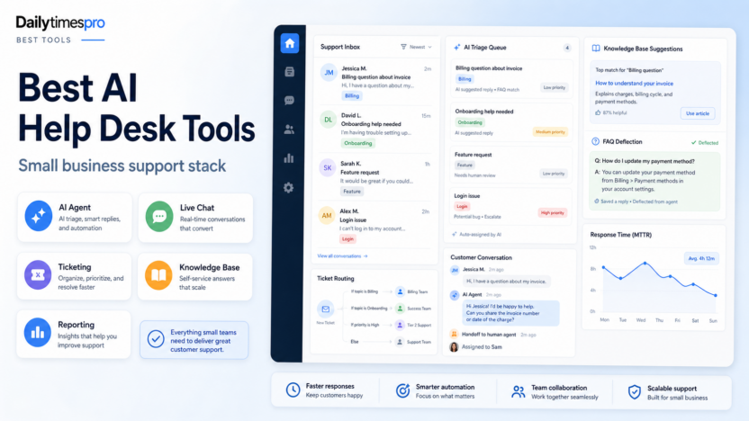 Best AI Help Desk Tools for Small Business featured image
