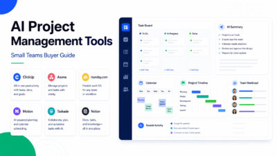 Featured image for Best AI Project Management Tools for Small Teams