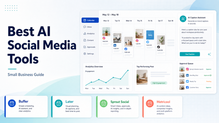 Best AI Social Media Management Tools for Small Business featured image