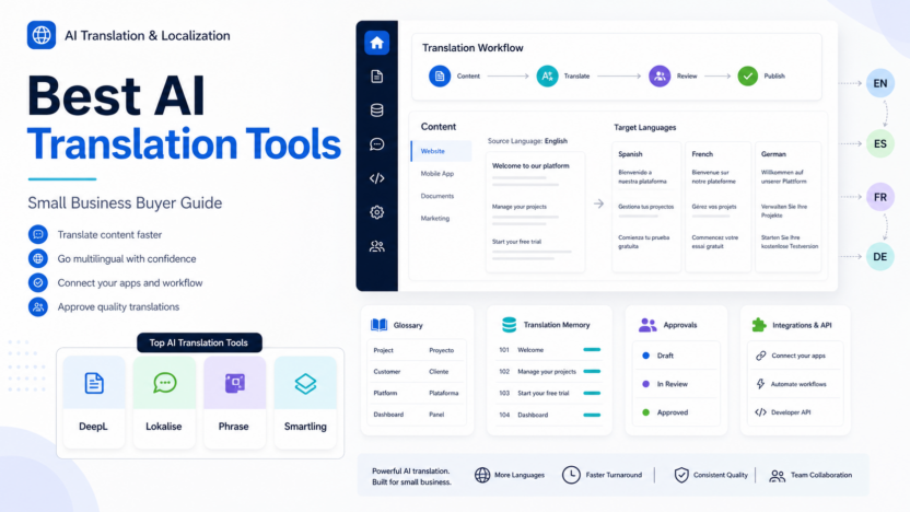 Best AI Translation Tools for Small Business featured image