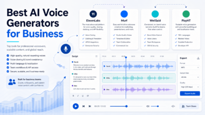 Best AI Voice Generators for Business featured image