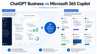 ChatGPT Business vs Microsoft 365 Copilot: Which AI Workspace Fits Your Team? featured image