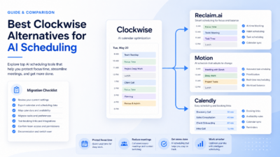 Best Clockwise Alternatives for AI Scheduling featured image