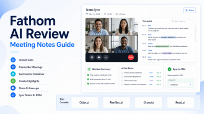 Fathom AI Review: Is It Worth It for Meeting Notes? featured image