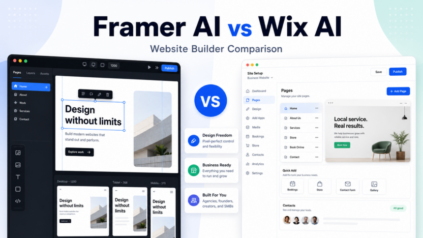 Framer AI vs Wix AI: Which Website Builder Should You Choose? featured image
