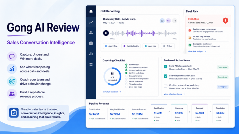 Gong AI Review: Is It Worth It for Sales Teams? featured image