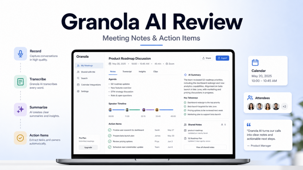 Granola AI Review: Meeting Notes, Pricing, and Sharing Controls