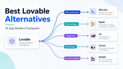 Best Lovable Alternatives for AI App Building featured image