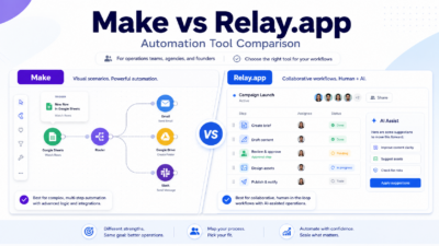 Make vs Relay.app: Which Automation Tool Should You Choose? featured image