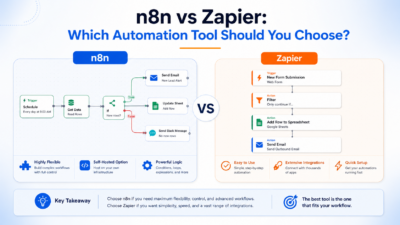Featured image for n8n vs Zapier: Which Automation Tool Should You Choose?