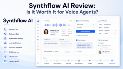 Synthflow AI Review: Is It Worth It for Voice Agents? featured image