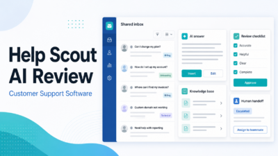 Help Scout AI Review customer support software featured image