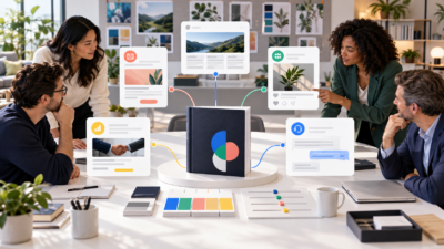 AI brand voice tools coordinating consistent marketing content